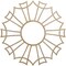 Ekena Millwork Augustus Wood Fretwork Pierced Ceiling Medallion, Hickory, 28"OD x 9 7/8"ID x 1/4"T CMWP28X28X0250AUHI - alternate 1